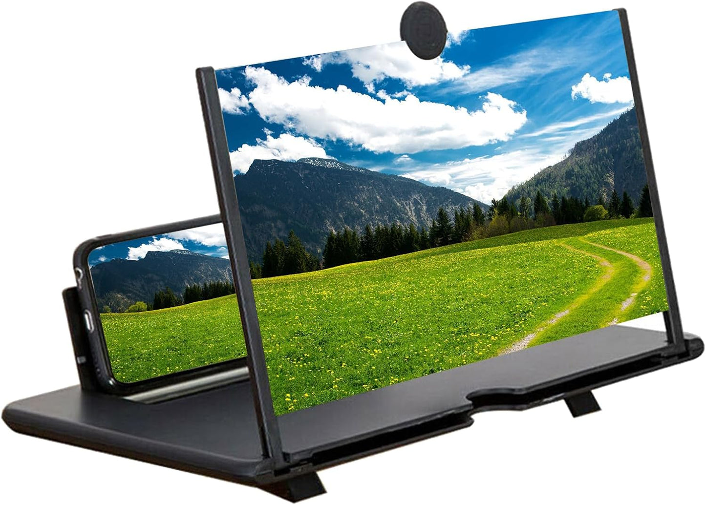 Phone screen magnifier for improved viewing