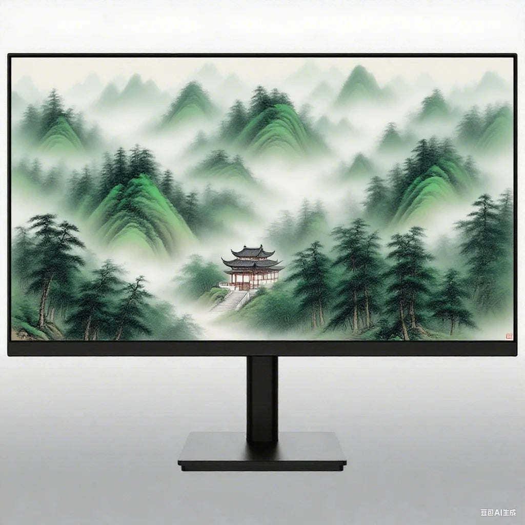 27-Inch 4K Gaming Monitor with 3840x2160 Resolution 144Hz Multi Ports IPS Screen 60Hz-High Resolution LCD Monitor for Gamers