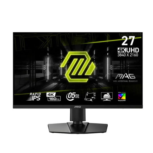 27-Inch 4K Gaming Monitor with 3840x2160 Resolution 144Hz Multi Ports IPS Screen 60Hz-High Resolution LCD Monitor for Gamers