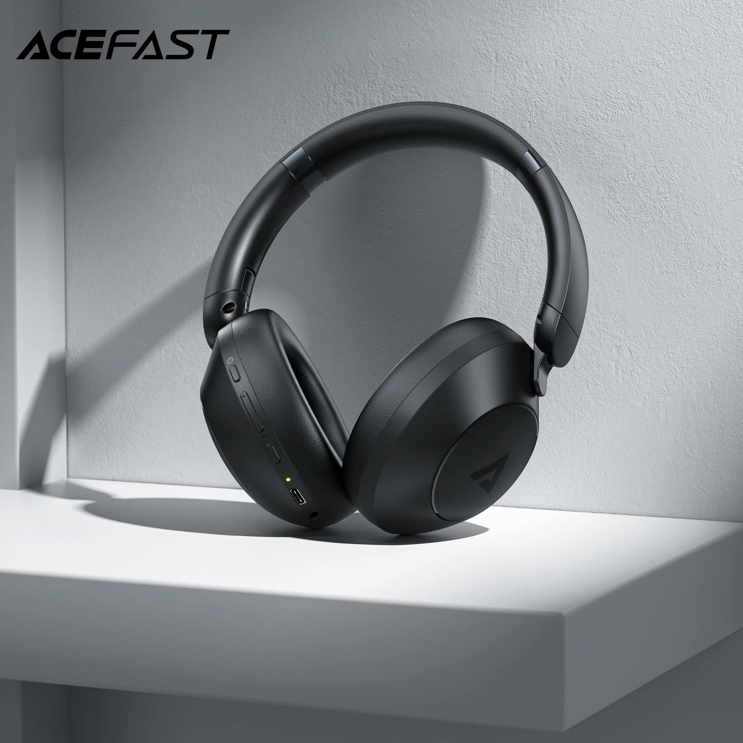 ACEFAST Original H3 30dB ANC Noise Reduction Wireless Bluetooth Headphones HiFi Stereo Music Sport Foldable Headset with HD Mic