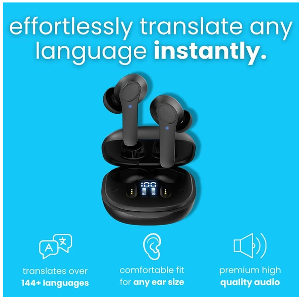 Realtime Translating Earbuds, 149 Languages